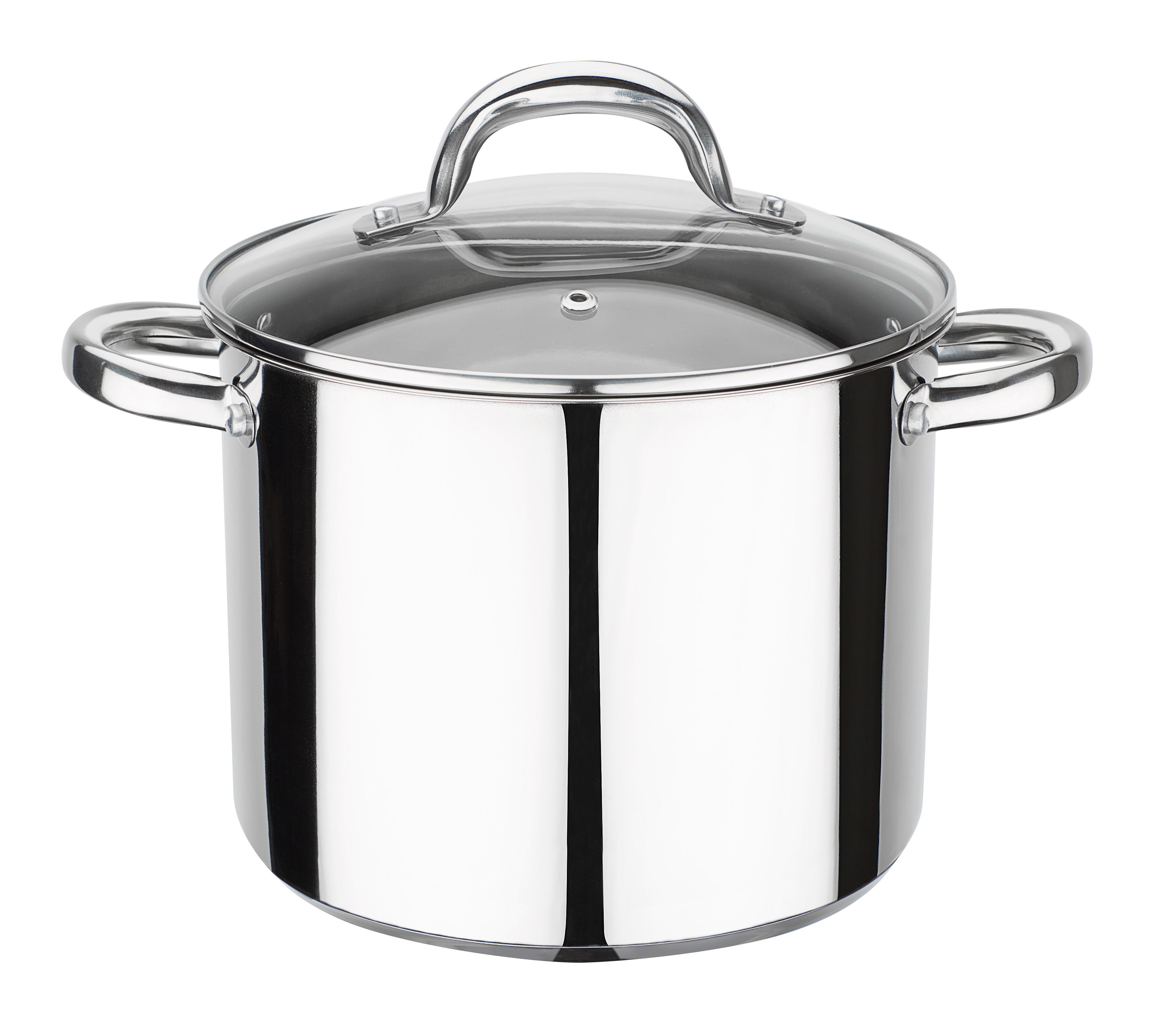 Gsw Gemüsetopf Montreal Edelstahlfarben, D:20cm - Edelstahlfarben, Basics, Metall (20cm) - GSW