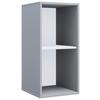 Aktenregal Lona Grau B: 35 Cm - Grau, MODERN, Holzwerkstoff (35/74/37cm) - MID.YOU