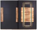 Schwebetürenschrank + Led 270cm , Graphit/Eiche Dekor - Eichefarben/Graphitfarben, KONVENTIONELL, Holzwerkstoff (270/225,5/60cm) - James Wood