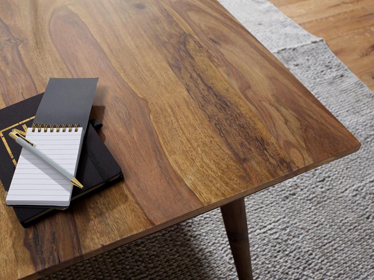 Esstisch Wl1.964 - Sheeshamfarben, Design, Holz (160/80/76cm) - MID.YOU