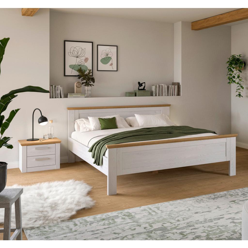 Schlafzimmer Verona Lärchefarben/Eiche D. 2-teilig