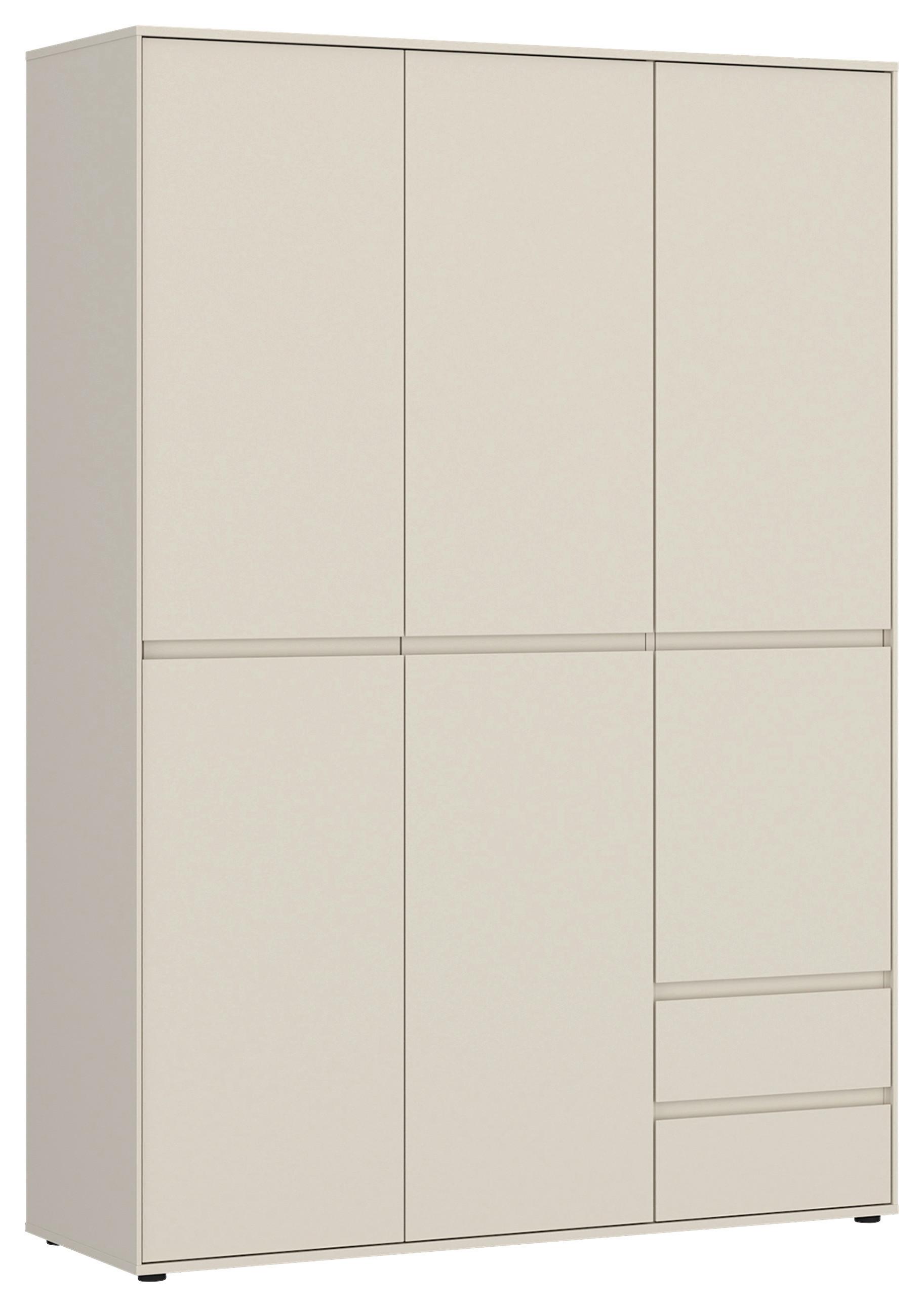 Kleiderschrank Zapato Kaschmir B: 137cm - Kaschmir, MODERN, Holzwerkstoff (137/199,9/55cm)