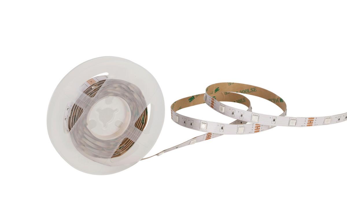 LED páska Jomin, 300 cm - bílá, plast (300cm) - Mömax