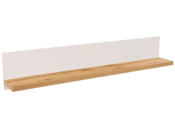 Nástenná Polica Eleganza - farby dubu, Moderný, kompozitné drevo (190/30/21.6cm) Nástenná Polica Eleganza - farby dubu, Moderný, kompozitné drevo (190/30/21.6cm)