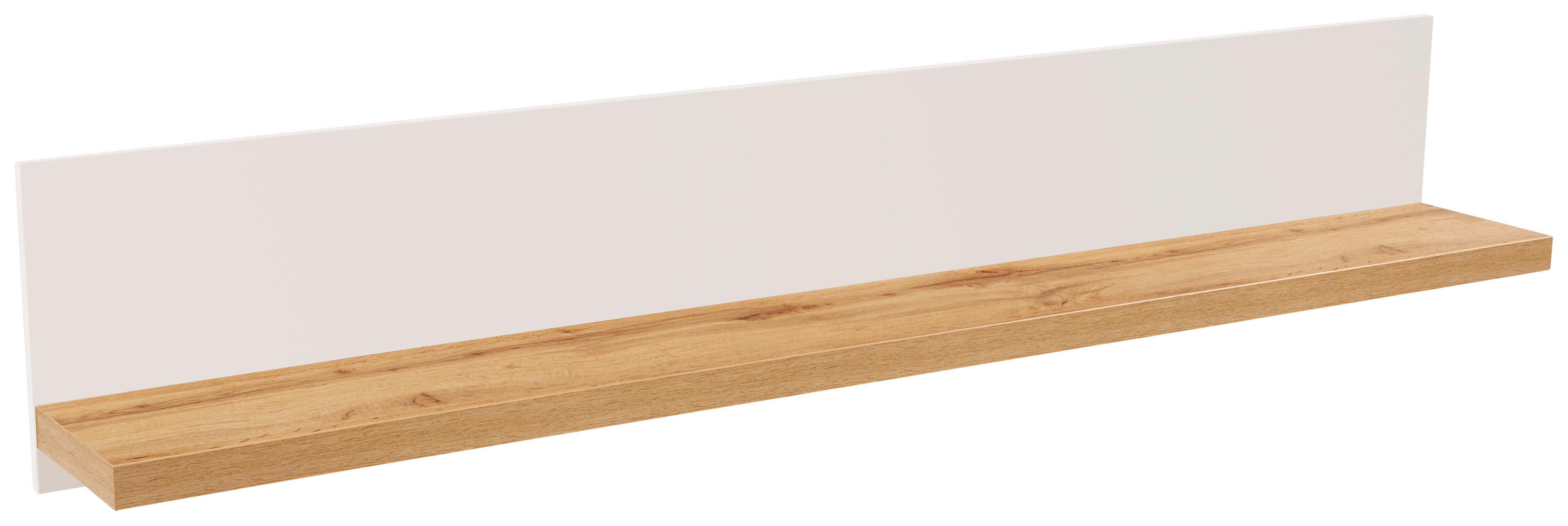 Wandboard Eleganza - Eichefarben, MODERN, Holzwerkstoff (190/30/21.6cm)