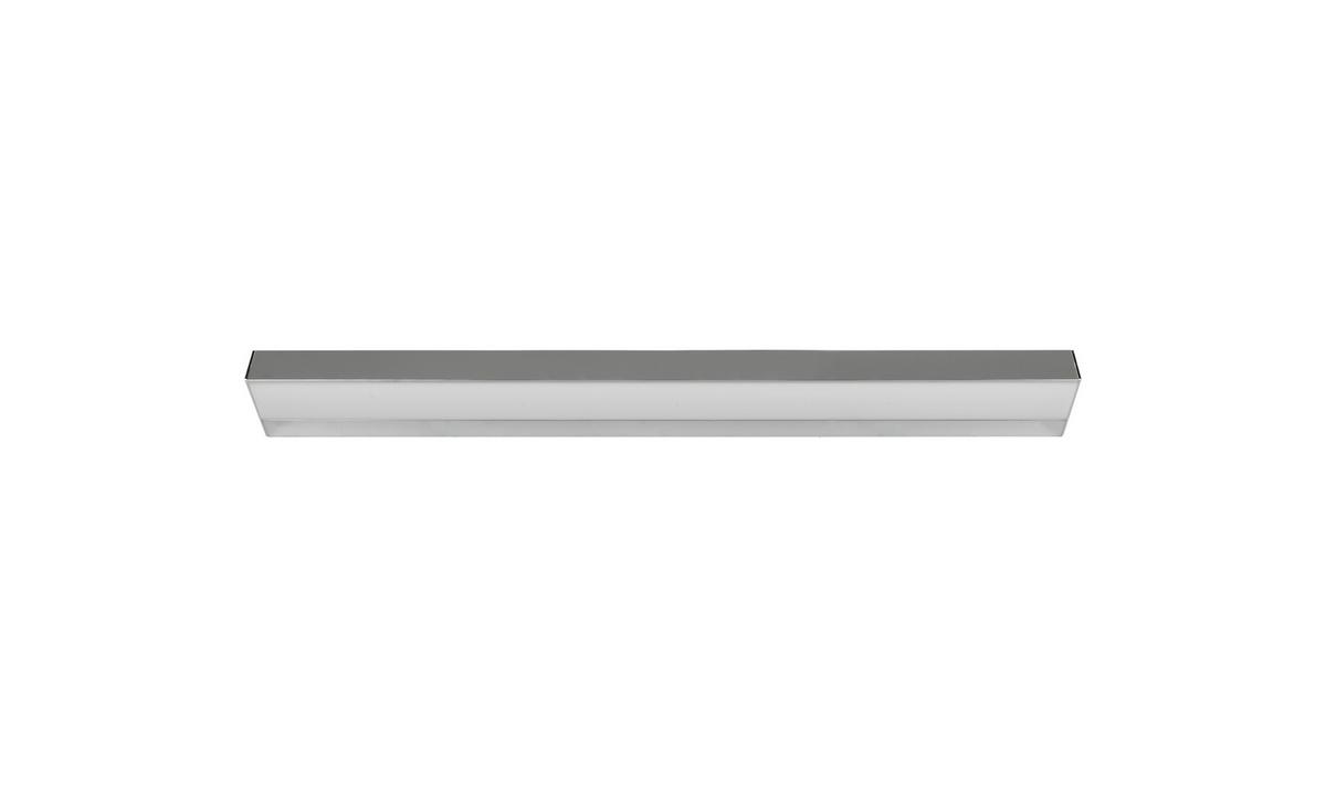 Led Bad-Wandleuchte Rocco Ip44 Warmweiß/Tageslichtweiß - Chromfarben/Weiß, Basics, Kunststoff/Metall (3,6/90/8cm) - Trio Leuchten