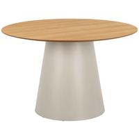 Esstisch Soli Eiche Dekor/grau D: 120cm - Eichefarben/Grau, Design, Holz/Holzwerkstoff (120/75cm) - MID.YOU