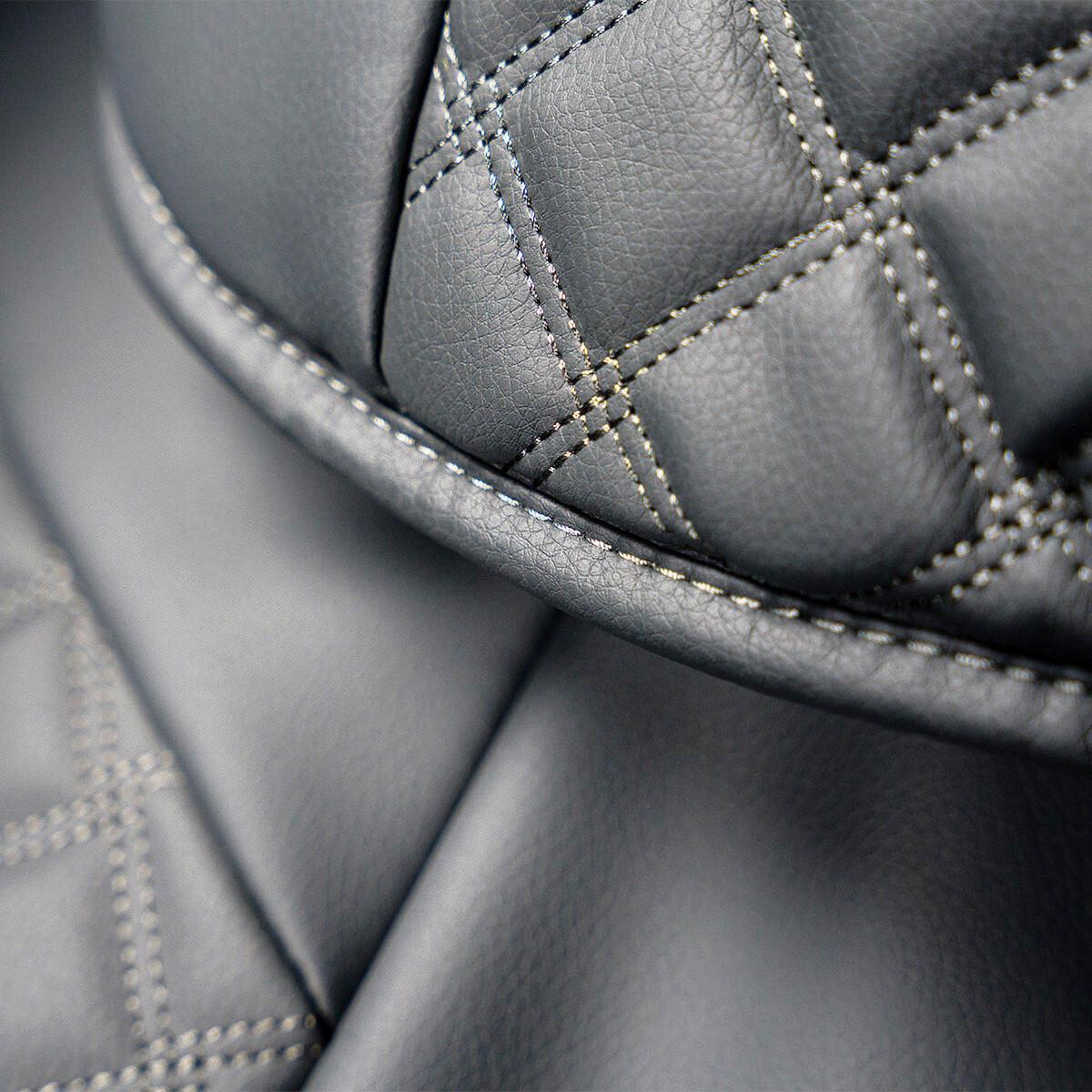 MASSAGESESSEL Schwarz B: 76cm - Schwarz, Basics, Kunststoff/Textil (76/113/155-175cm) - iRest