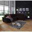 Wohnlandschaft in L-Form Richmond 285x206 cm - Dunkelbraun/Silberfarben, MODERN, Holz/Holzwerkstoff (285/206cm) - Ombra Wohnlandschaft in L-Form Richmond 285x206 cm - Dunkelbraun/Silberfarben, MODERN, Holz/Holzwerkstoff (285/206cm) - Ombra