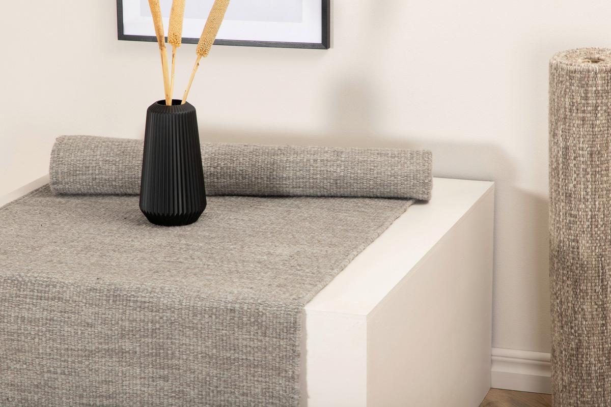 Läufer Cyrus - Grau, LIFESTYLE, Textil (80/250cm) - P & B