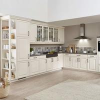 Einbauküche Chicago Frei Planbar Landhausstil - Creme, MODERN, Holzwerkstoff - Vertico