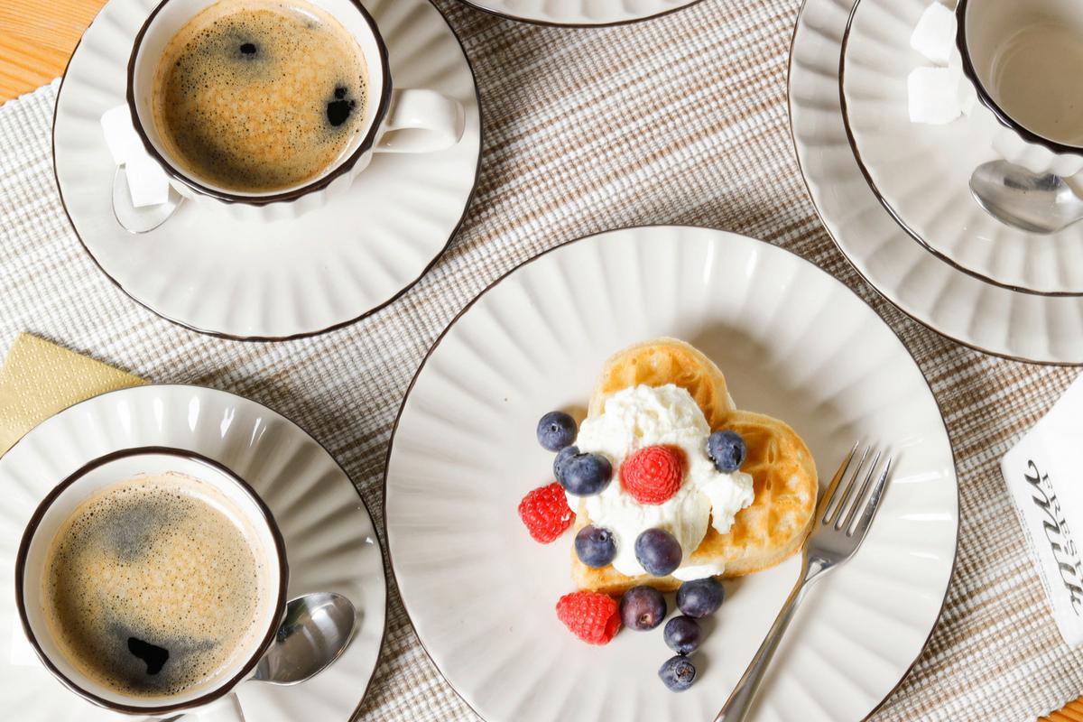 Kaffeeservice Osita 6 Personen Geschirr Set - Hellbraun, Basics, Keramik - Mäser