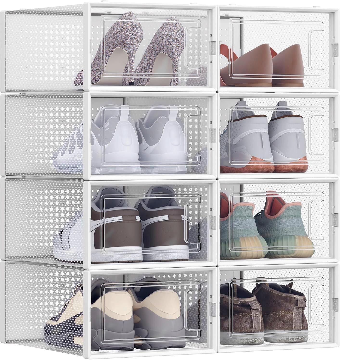 SCHUHBOX Transparent B: 33,3 cm - Transparent, Basics, Kunststoff (33,3/14/23cm)