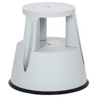 Tritthocker Tio-M I Hellgrau - Hellgrau, MODERN, Kunststoff (48/43/48cm) - MID.YOU