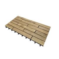 Terrassenfliese Xxl Fliese - Paul, 5er-Set - Akaziefarben, MODERN, Holz/Kunststoff (60/2,4/30cm) - James Wood