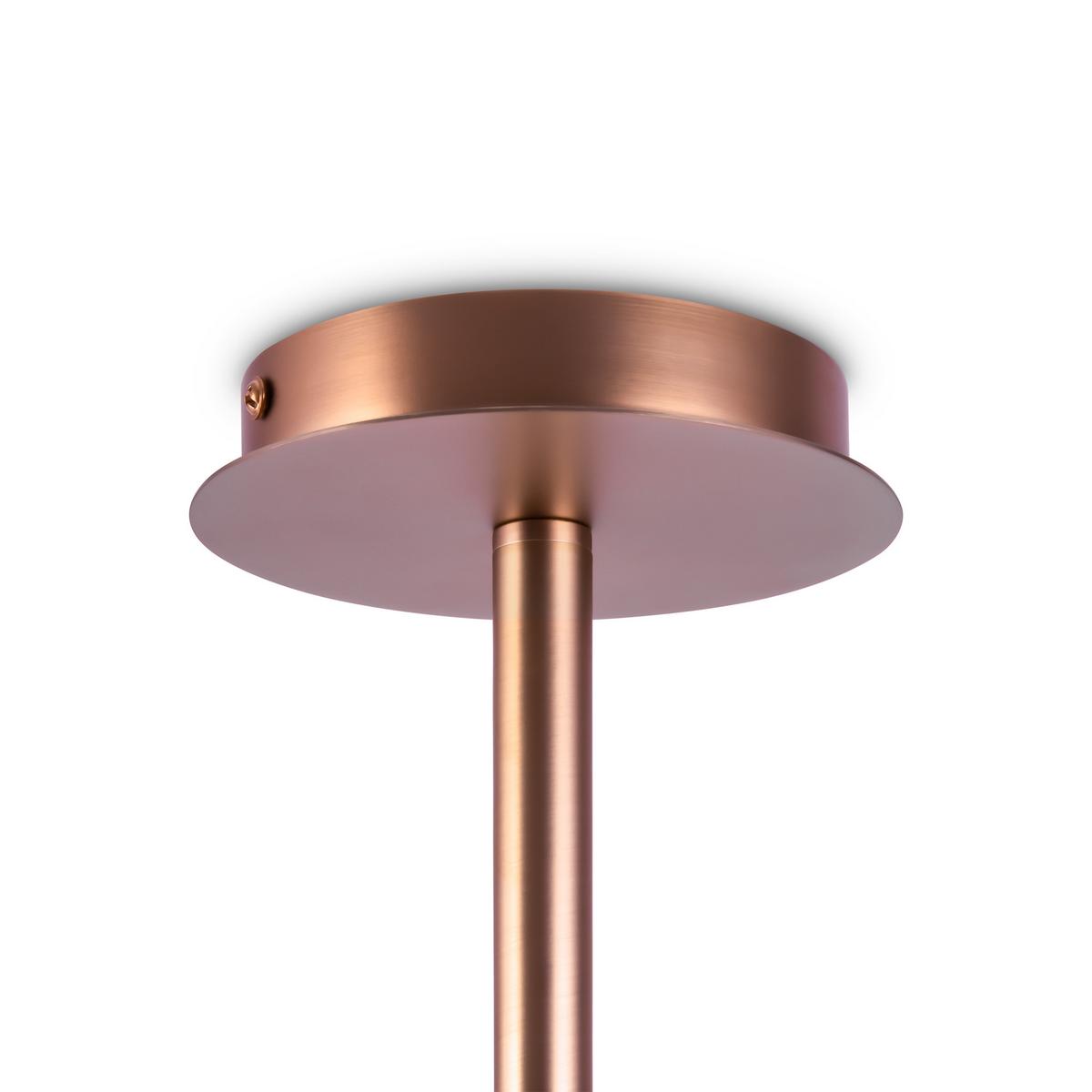 KRONLEUCHTER ERICH - Messingfarben, Trend, Glas/Metall (96/26,5/57cm) - MAYTONI