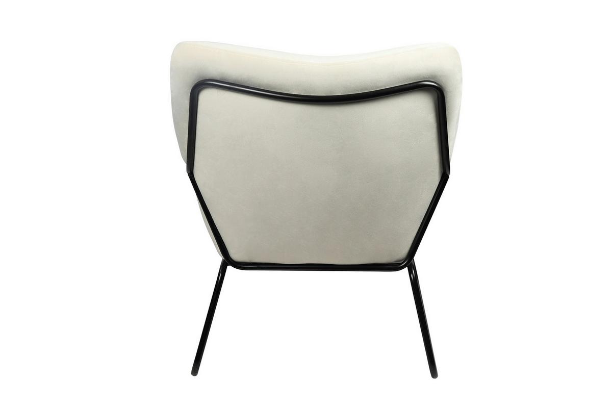 Sessel Beige B: 68 Cm - Beige/Messingfarben, MODERN, Textil (68/82/75cm) - Livetastic