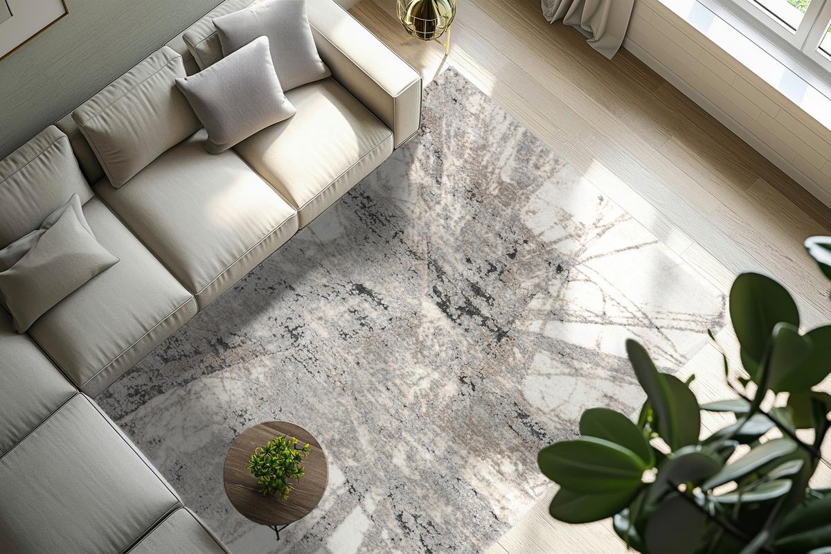 Läufer My Bologna - Creme/Grau, LIFESTYLE, Textil (80/300cm) - Obsession