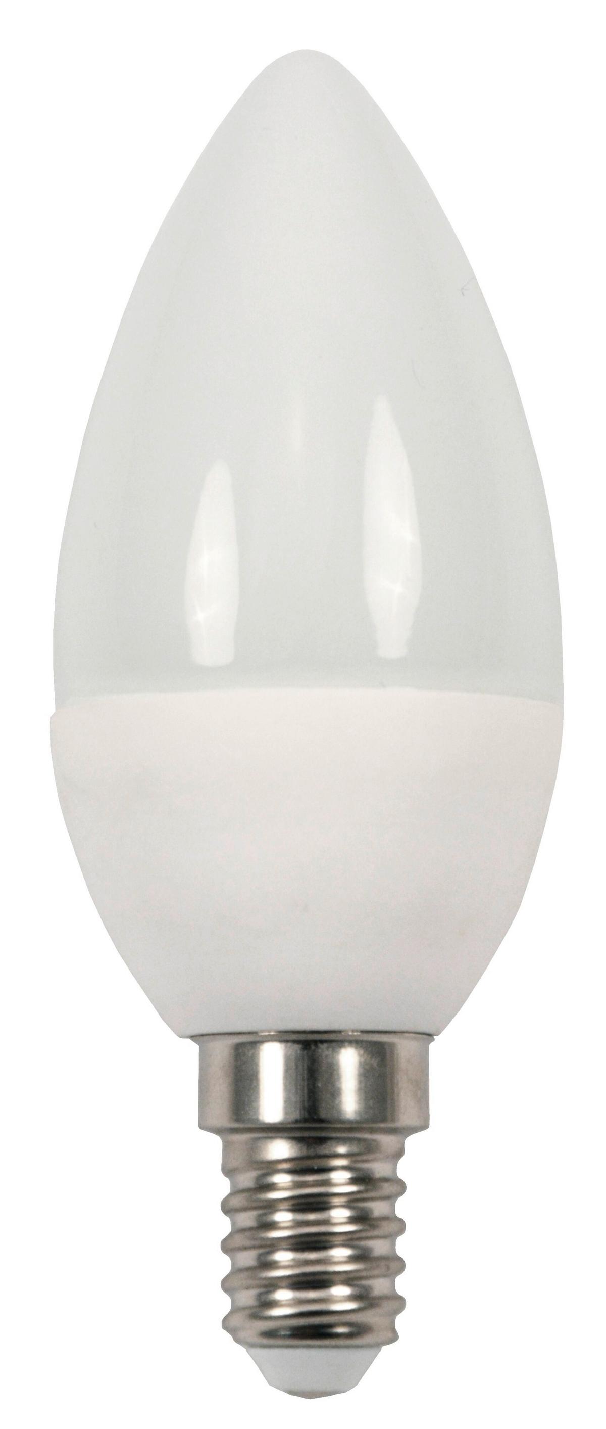 LED žiárovka C80195MM, max.4Watt, E14 - bílá, kov/plast (3,7/9,9cm) - Mömax