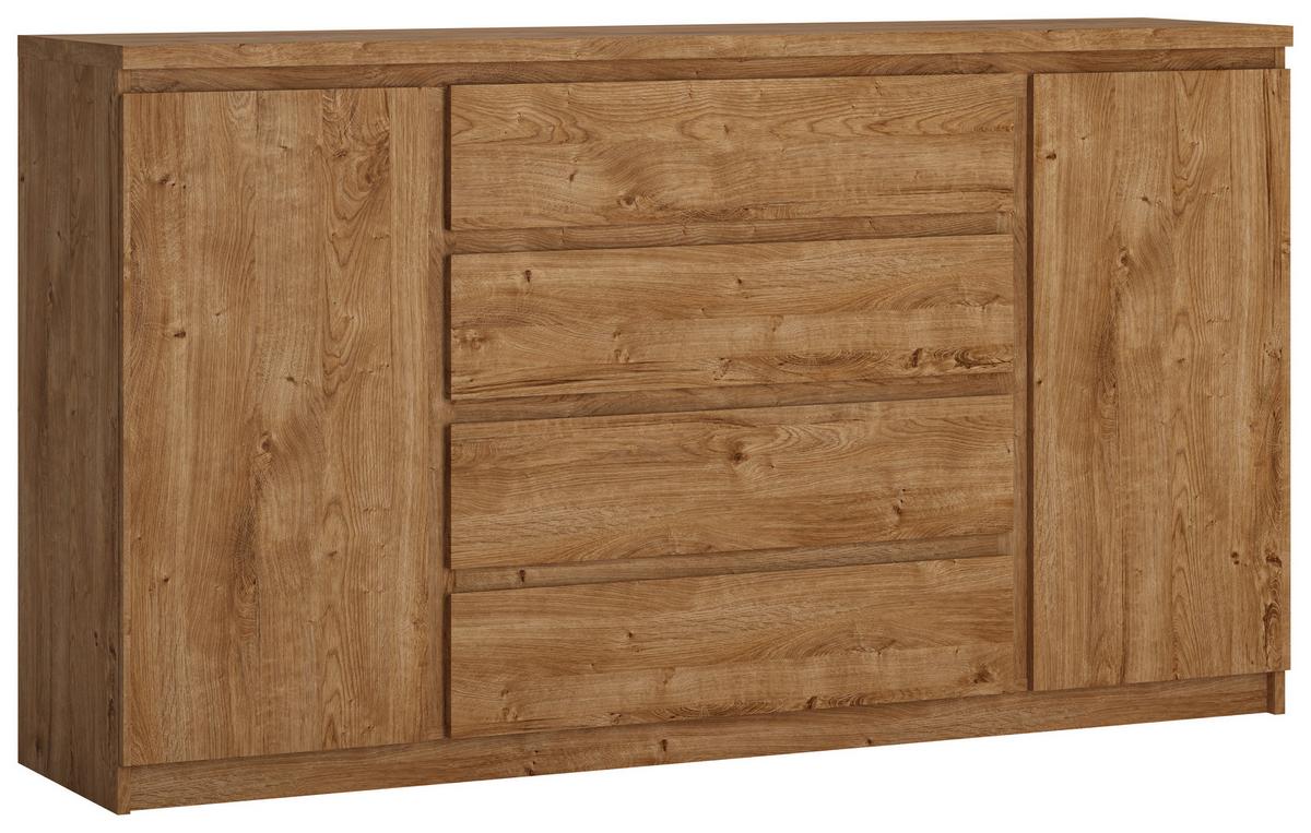 SKŘÍŇ NA NÁDOBÍ FRIBO - Moderní, kompozitní dřevo/plast (165,4/92,9/40cm)