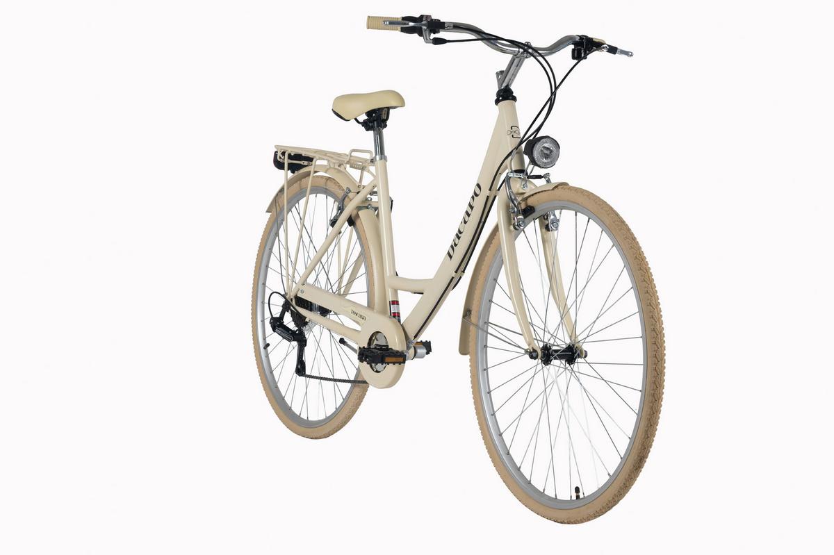 Damenfahrrad 28'' DaCapo Toscana beige - Beigebraun, Basics, Metall (25/140/60cm)