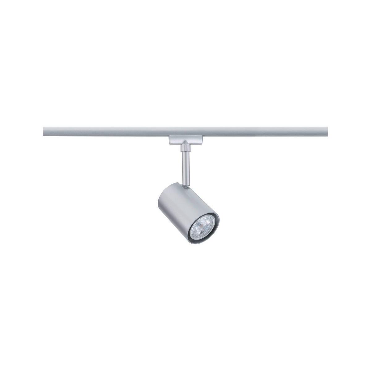 Schinensystem-Strahler 95631 URAIL LUXE - Chromfarben, Basics, Kunststoff (6,5/6,5/16,3cm) - Paulmann