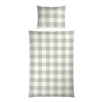 Bettwäsche Selina - Beige/Weiß, ROMANTIK / LANDHAUS, Textil - James Wood