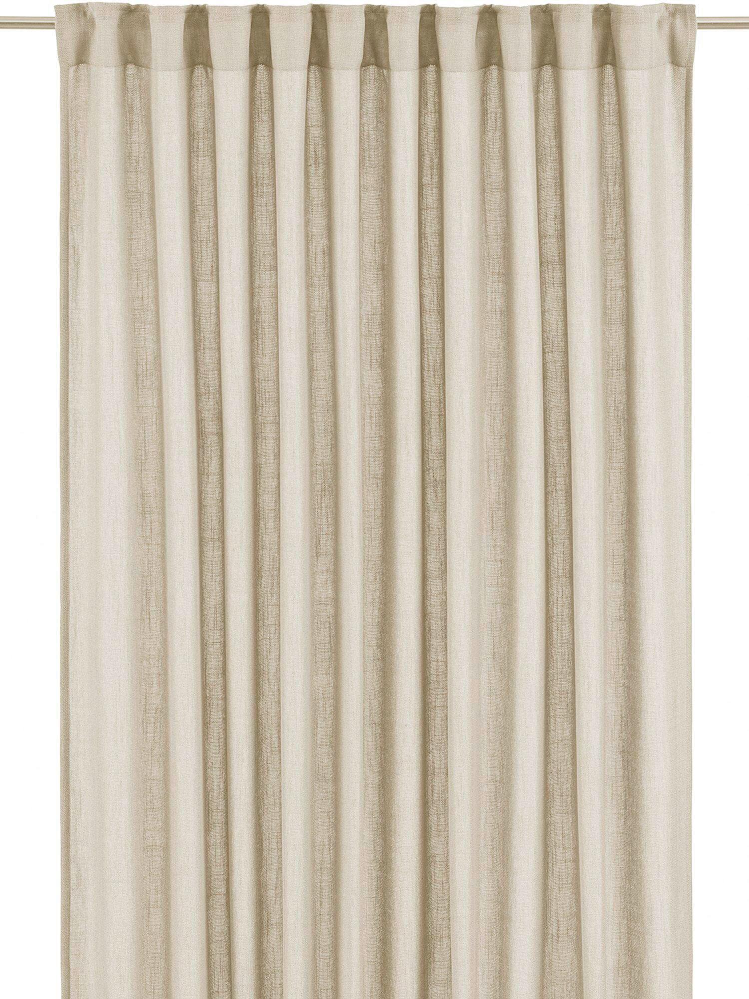 HOTOVÝ ZÁVES CECIL - béžová, Basics, textil (145/260cm) - Svanefors