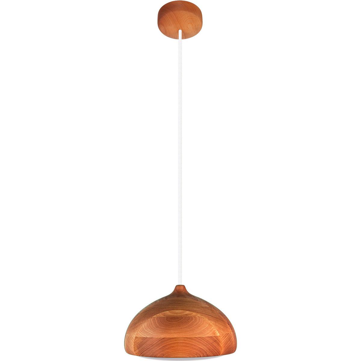 Hängeleuchte 8550232 Acorn II - Erlefarben/Weiß, Natur, Holz (22,5/90-140cm)