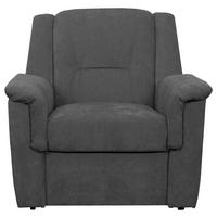 FERNSEHSESSEL Rafael, Graphitfarben B: 94 cm - Schwarz/Graphitfarben, Trend, Textil (94/95/95cm)