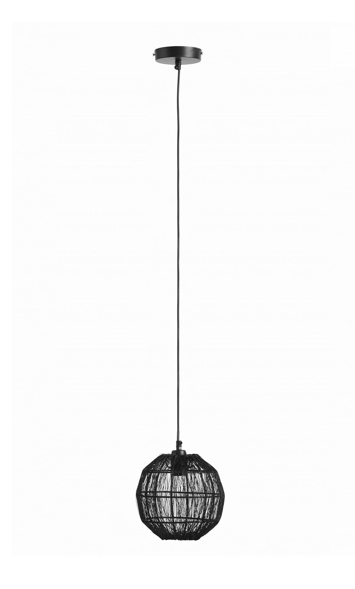Hängeleuchte 14994h - Schwarz, Basics, Metall (20/120cm) - Globo