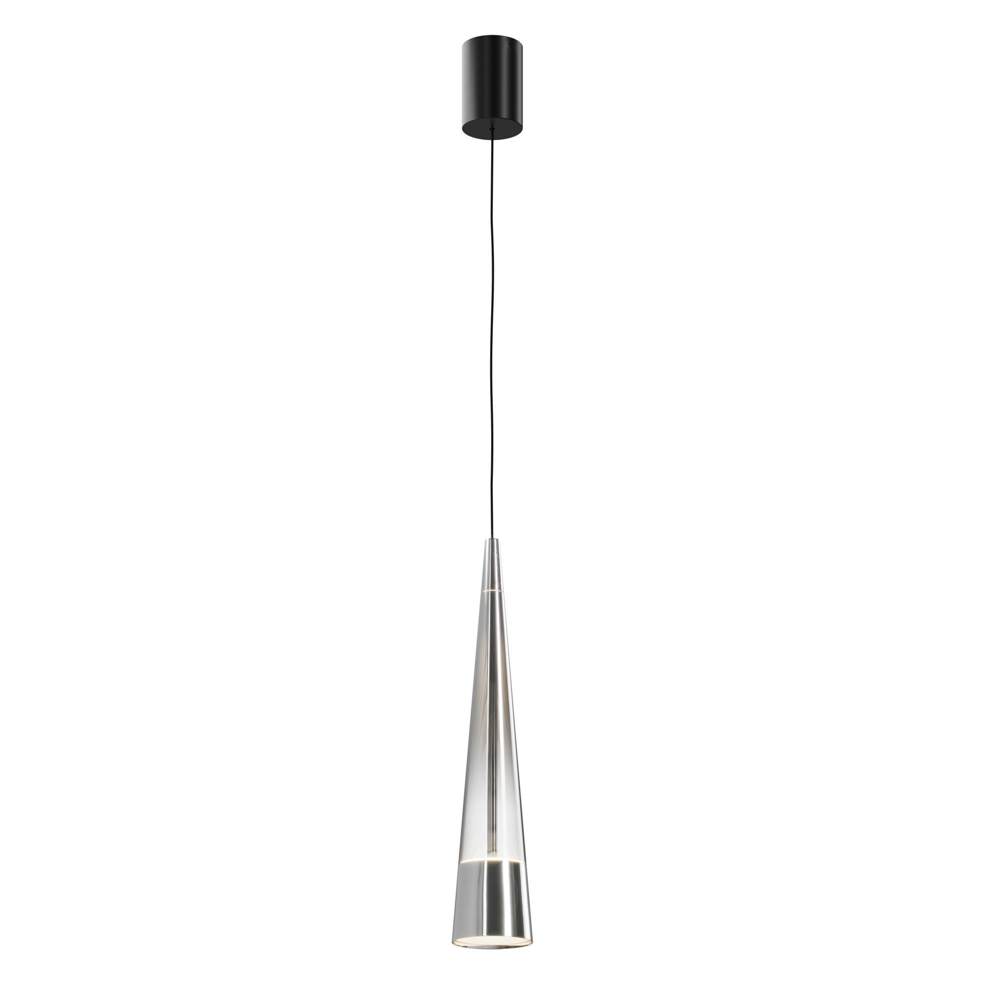 Pendelleuchte Sintesi - Chromfarben, Trend, Glas/Metall (8/38,9cm) - MAYTONI