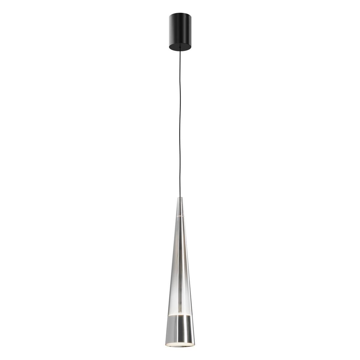 Pendelleuchte Sintesi - Chromfarben, Trend, Glas/Metall (8/38,9cm) - MAYTONI