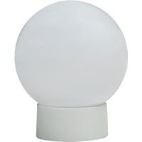LED-Wandleuchte 1-Flammig, für In- und Outdoor - Weiß, Basics, Kunststoff (15/18cm)