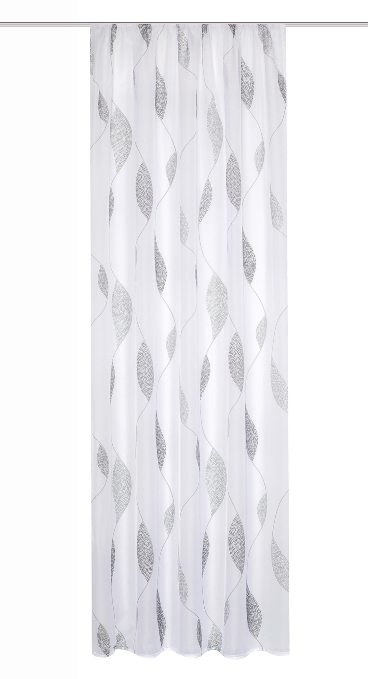 Fertigvorhang Grau Taupe B: 140 Cm - Taupe/Grau, KONVENTIONELL, Textil (140/145cm) - Schmidt W. Gmbh