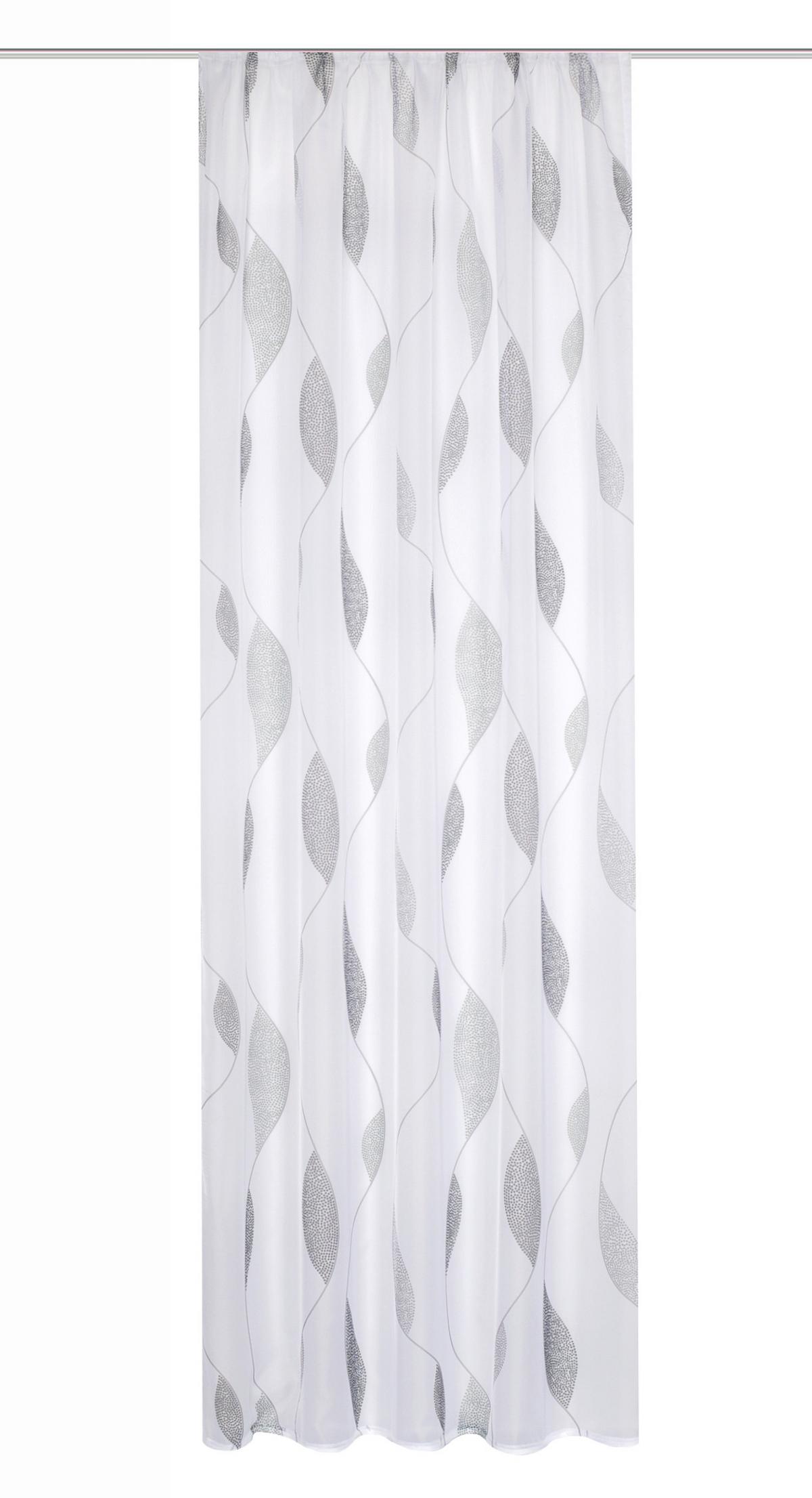 Fertigvorhang Grau Taupe B: 140 Cm - Taupe/Grau, KONVENTIONELL, Textil (140/145cm) - Schmidt W. Gmbh