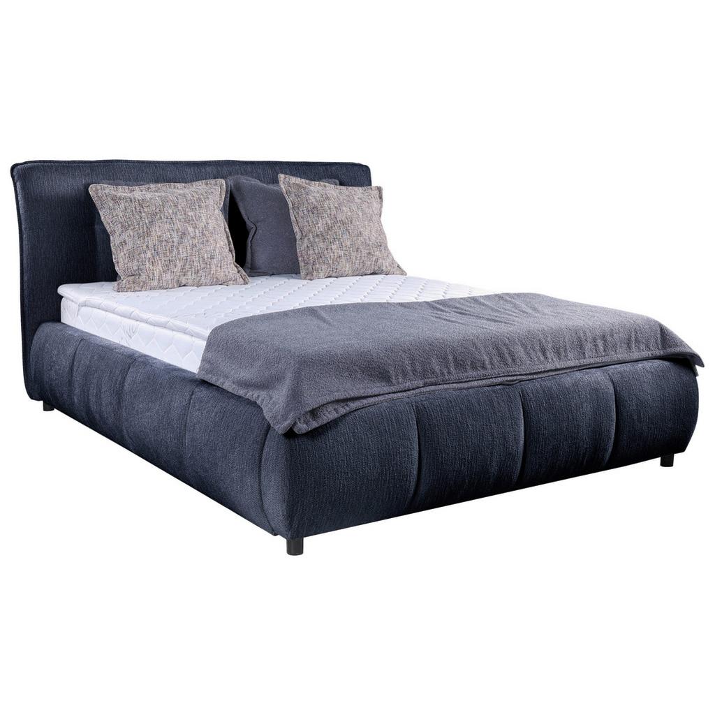 Polsterbett Limo Dunkelblau 180x200 cm