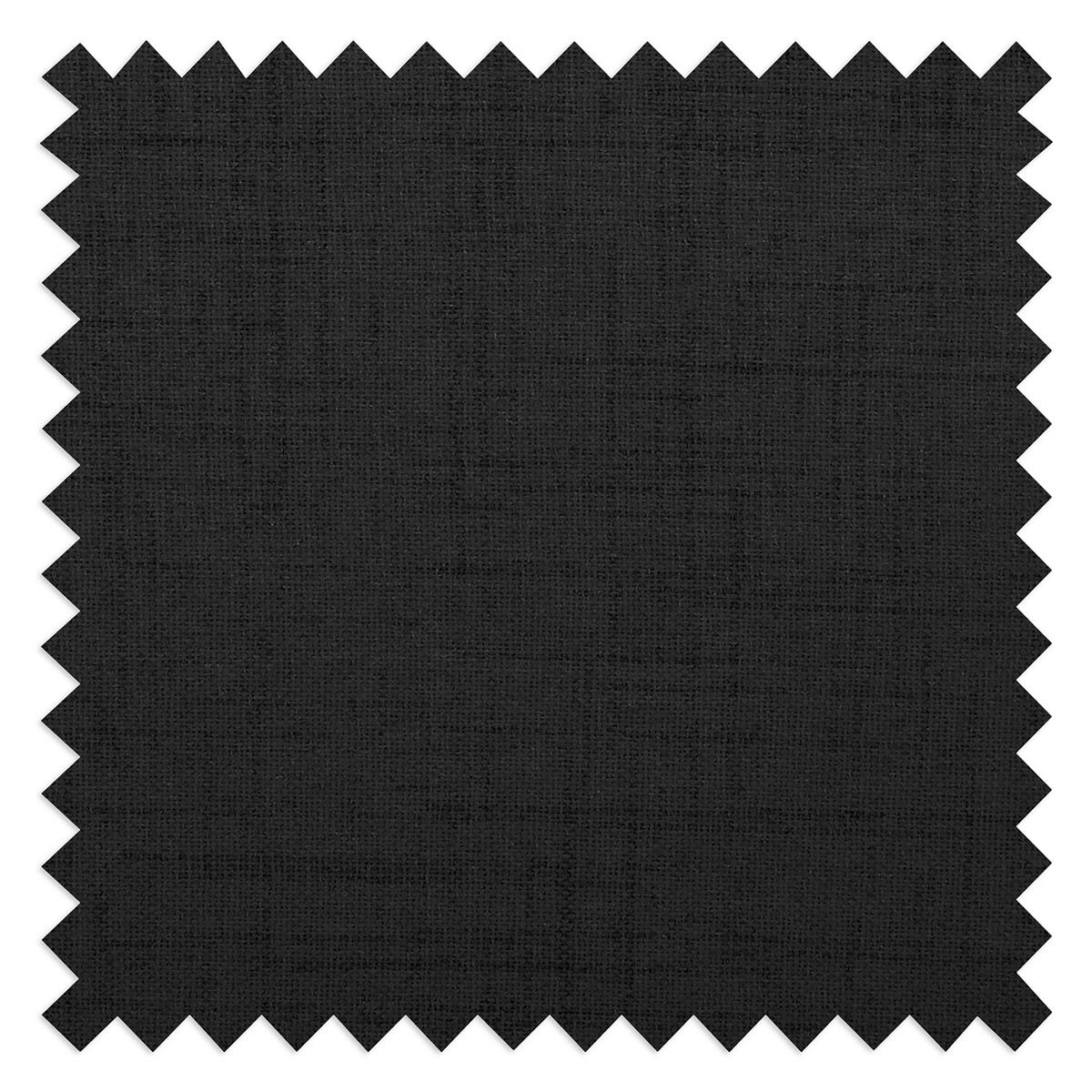 Ecksofa Bella Schwarz S: 257x174 cm - Wengefarben/Schwarz, Design, Textil (257/174cm) - Livetastic