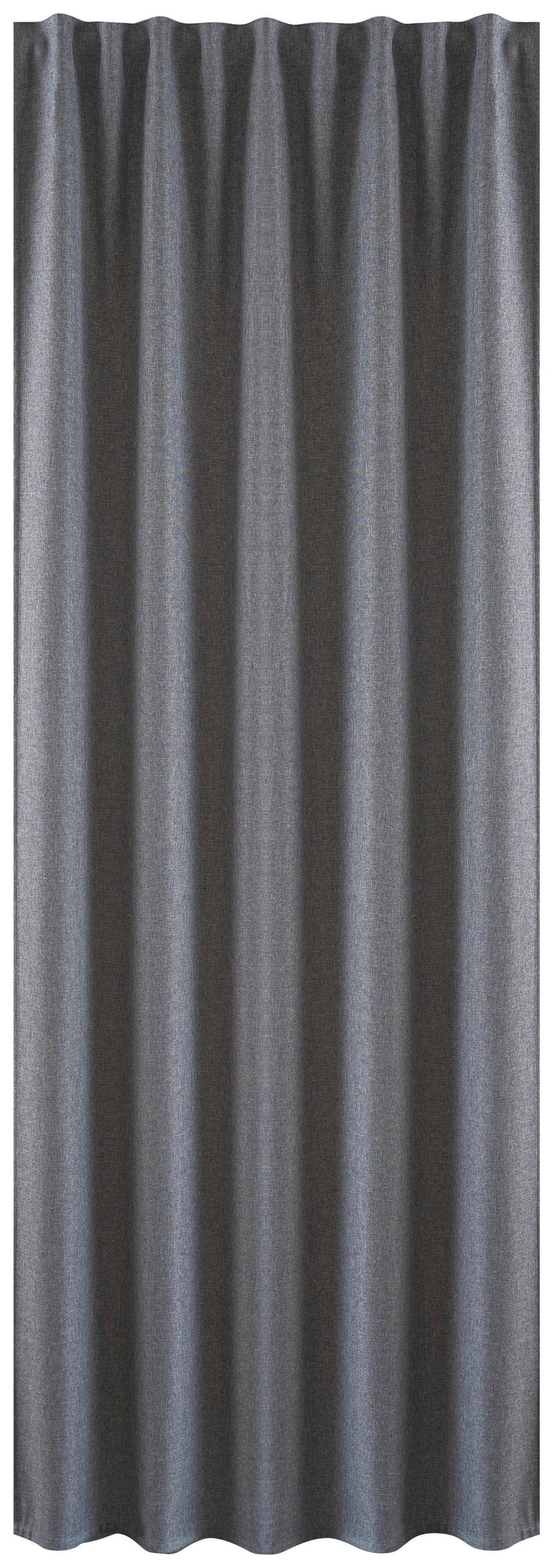 Készfüggöny Milano Kb. 140/245cm - ezüstszínű, Modern, textil (135/245cm) - Luca Bessoni