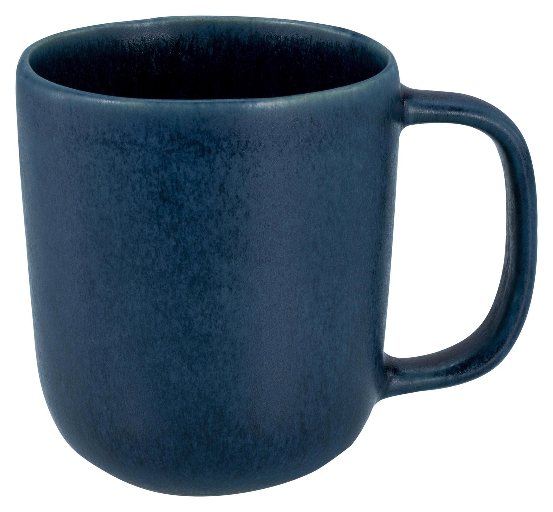 Hrnek Na Kávu Gourmet, 300ml - modrá, Moderní, keramika (12/8/10,5cm) - Premium Living