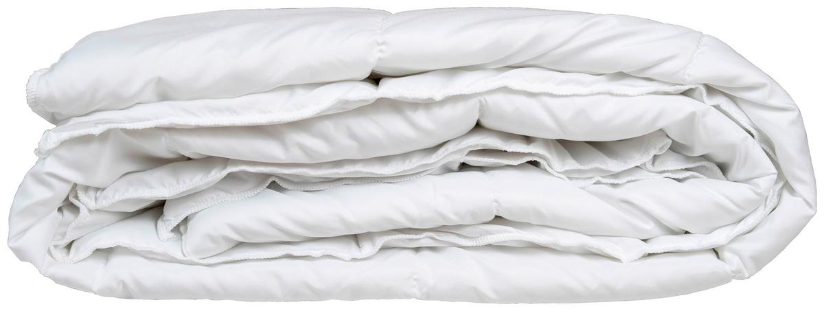 Steppdecke Soft Classic Mono Weiß, BxL: 135-140x200 cm - Weiß, LIFESTYLE, Textil (135/200cm)