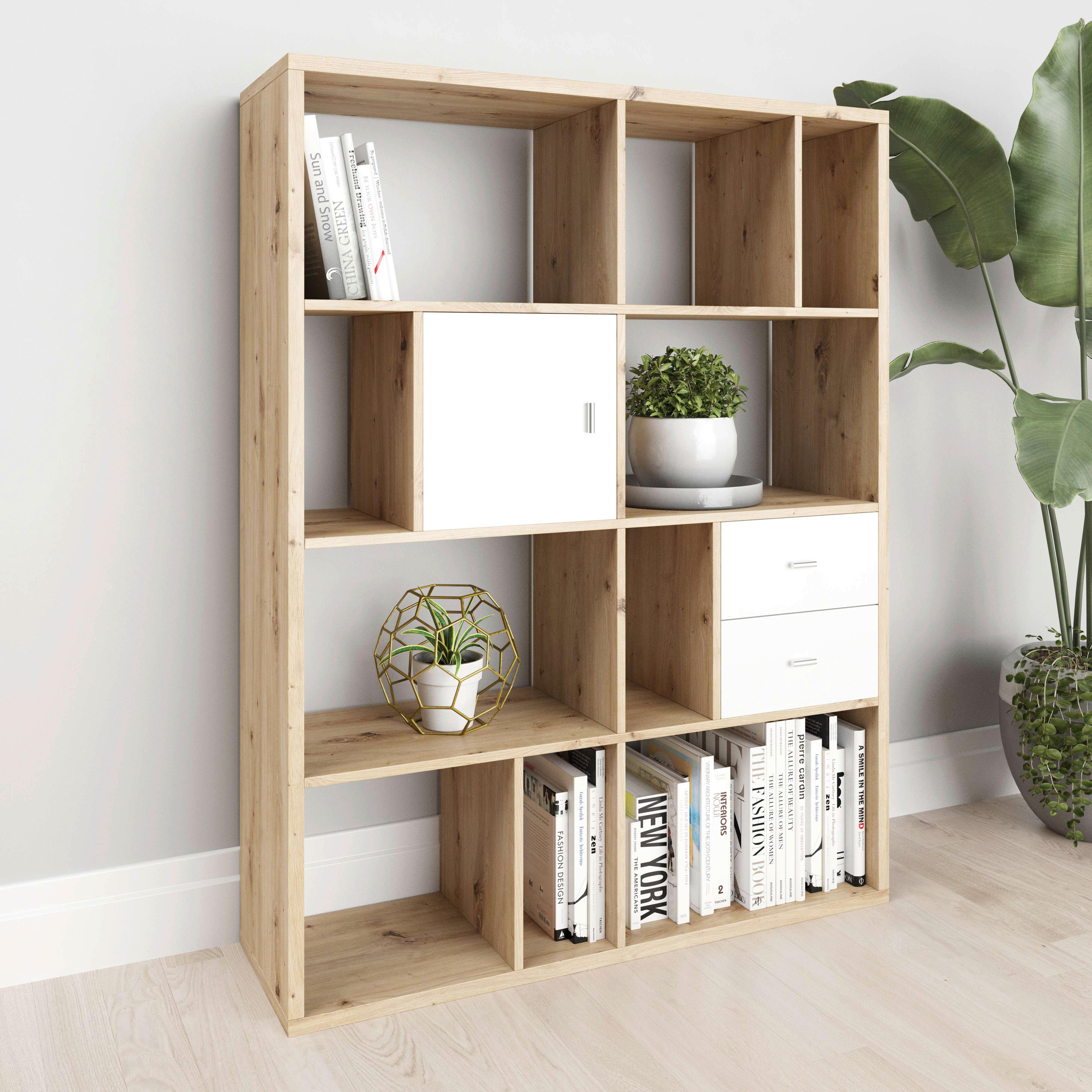 Tür Fortuna - Weiß, Basics, Holzwerkstoff (34/34/33,4cm) - MID.YOU