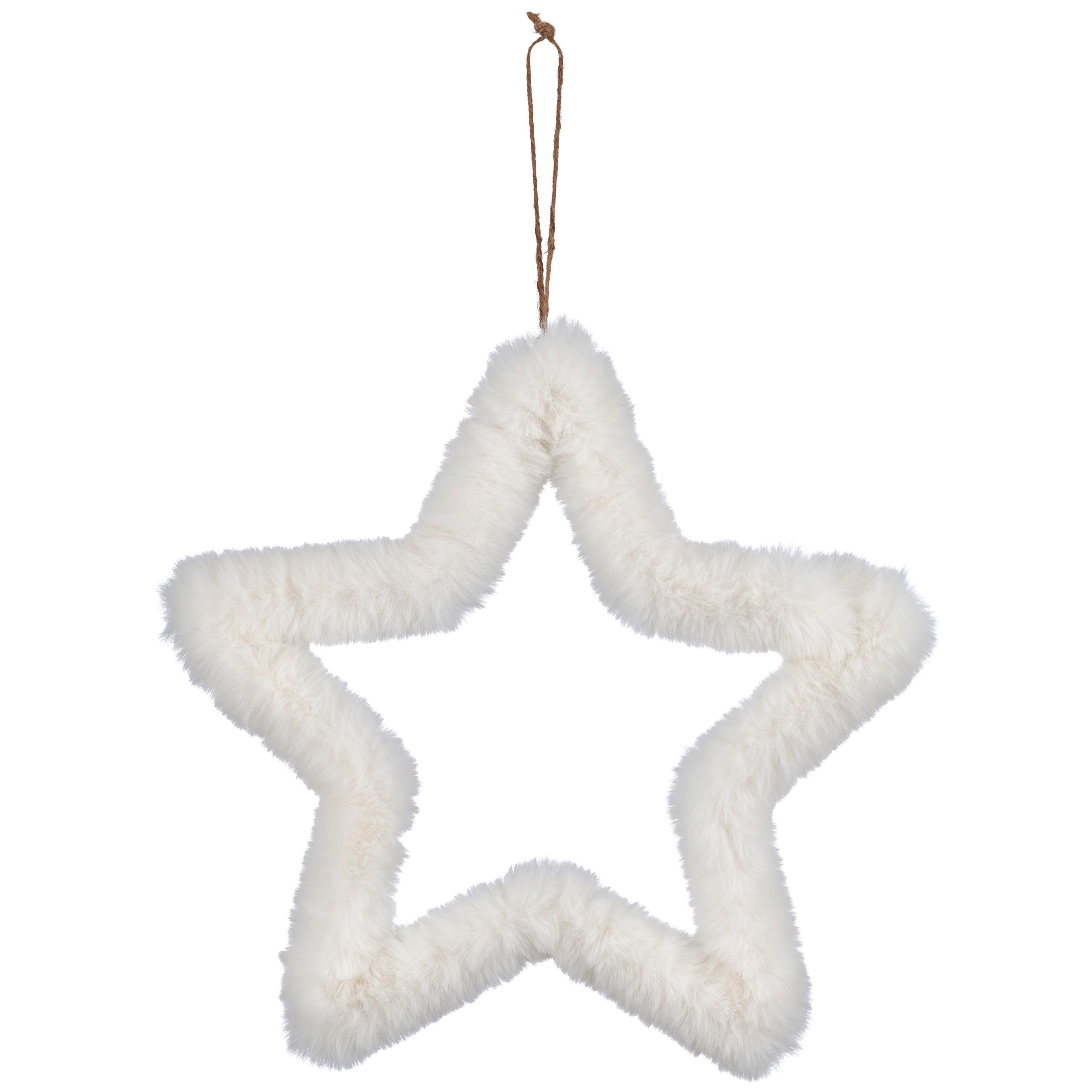 DEKOSTERN LAURA - Weiß, Basics, Textil (30/30cm)