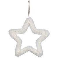 DEKOSTERN LAURA - Weiß, Basics, Textil (30/30cm)
