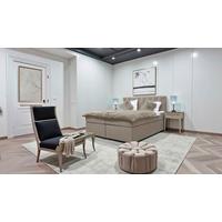 Boxbett Capri Beige, Lf: 180x200 cm - Beige, MODERN, Textil (180/200cm) - Livetastic