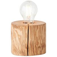 Tischleuchte 93111/36 Trabo - Kieferfarben, Natur, Holz (10/10cm) - Brilliant