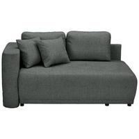 Chaiselongue Nello - Anthrazit/Schwarz, KONVENTIONELL, Textil (93/73/171cm) - MID.YOU