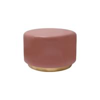 Hocker Artisse 250 Rosa/Goldfarben D: 51,5 cm - Goldfarben/Rosa, Design, Metall (51,5/43cm) - Kayoom