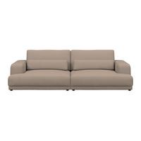 Bigsofa Savona Cord bernsteinfarben,260x111cm - Bernsteinfarben, Trend, Textil (260/77/111cm) - Luca Bessoni