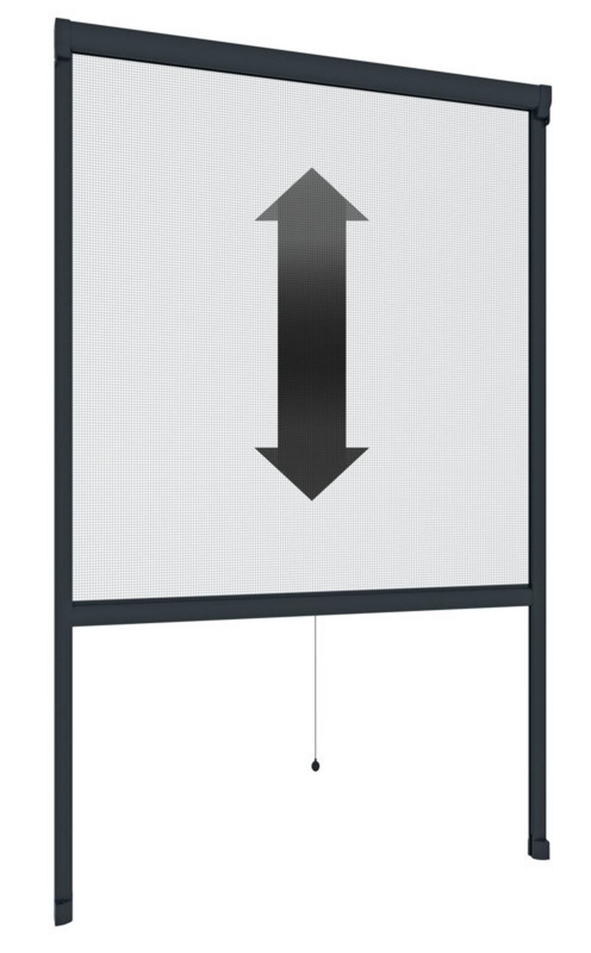 Fliegengitter Rollo 130x160 Cm Weiß Ohne Bohren - Weiß, Basics (130/160cm)